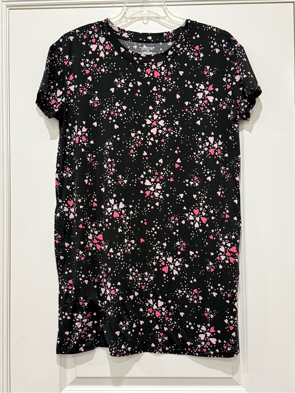 Ladies Joyspun Hearts Nightgown Small Lightweight